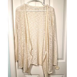 Volcom Women’s Go Go Wrap cardigan M Oat